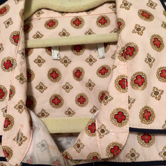 J Crew Piped Foulard Shirt Size 0 - Picture 5 of 5